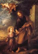 Bartolome Esteban Murillo St. John's and the child Jesus oil painting